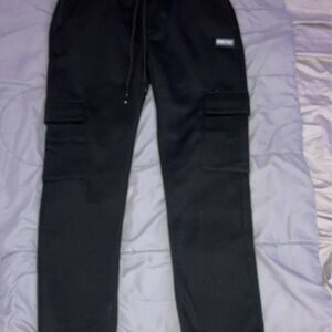 Men's Black Cargo Pants
